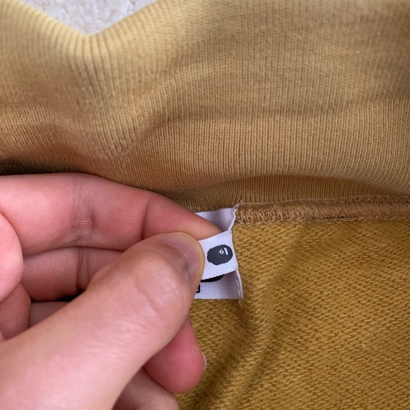 Bape OG Yellow Camo Sweatpants / Joggers - Picture 4 of 6